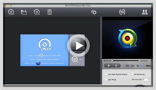 WinX DVD Ripper Mac Free