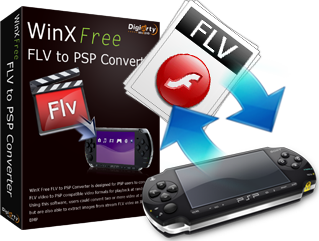 WinX Free FLV to PSP Converter