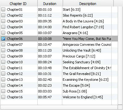 Copy DVD Chapter