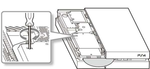 PS4 manual disc eject screw not working