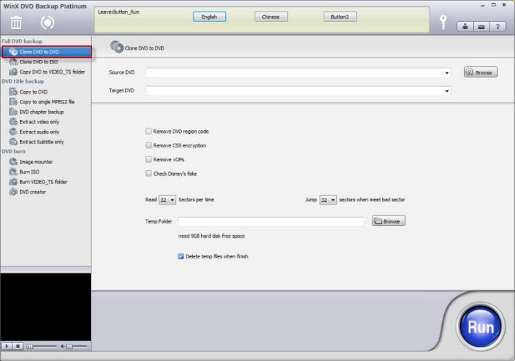 Clone DVD to DVD
