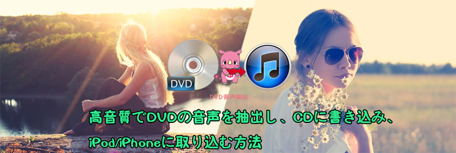 高音質でdvdの音声を抽出し Cdに書き込み Ipod Iphoneに取り込む方法を一括