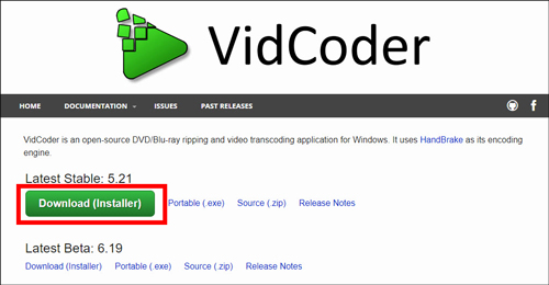 instal VidCoder 8.26 free