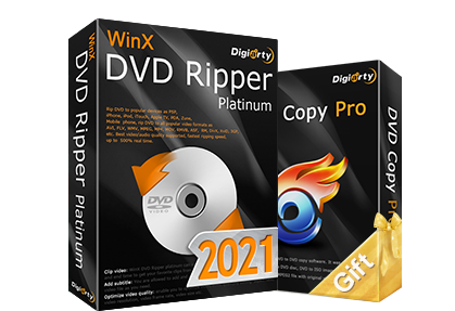 WinX DVD Ripper Platinum zwei zum Preis von einem