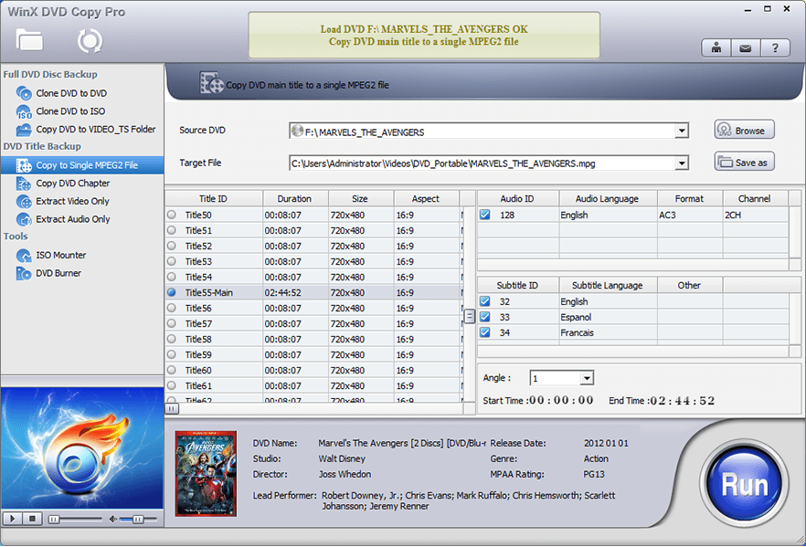 for ipod download WinX DVD Copy Pro 3.9.8