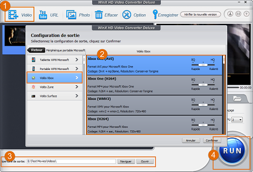 convertir MKV sur Xbox 360