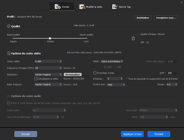 Adjust Parameters