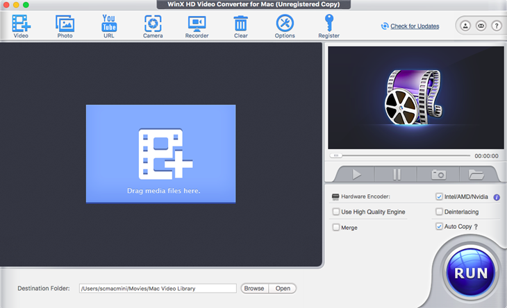 winx hd video converter deluxe for mac