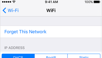 Forget WiFi Network