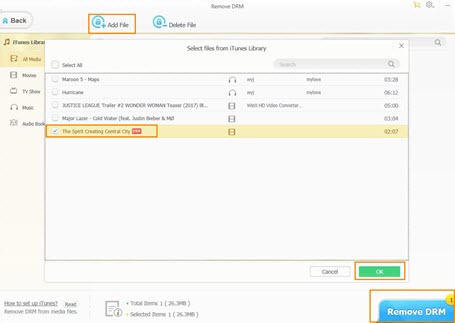remove drm from itunes movies free mac