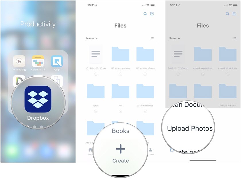 install dropbox on iphone