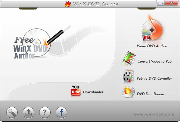 Click Video DVD Author option on WinX DVD Author