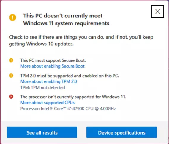 Bypass TPM and Secure Boot during Windows 11 Installation or Upgrade