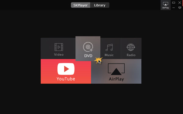 Đầu phát DVD miễn phí tốt nhất cho Windows 10 - 5KPlayer