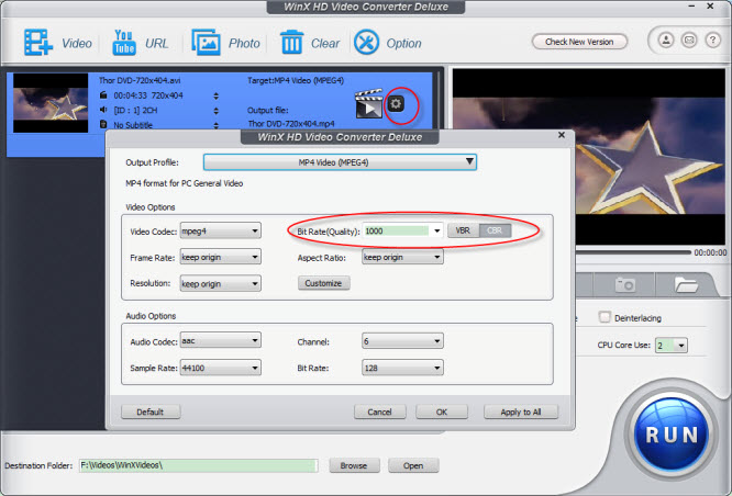 How to Change Video CBR to VBR, Variable BitRate to CBR on PC/Mac