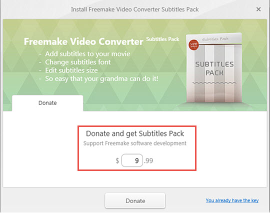 freemake video converter free key