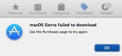 problems with macos sierra