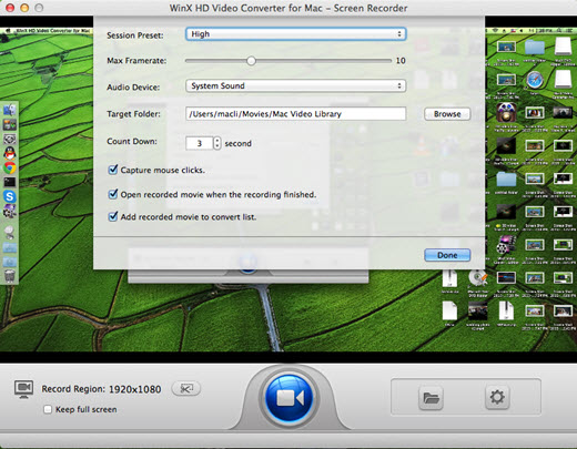 screen filming software for mac