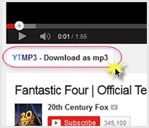 youtube mp3 converter extension