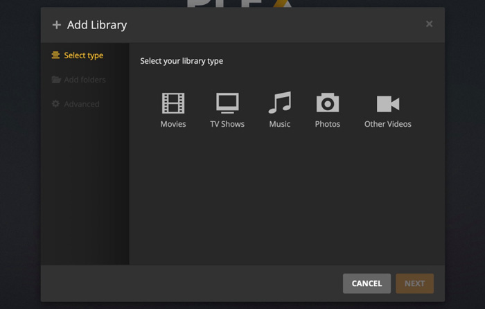 linux plex media player