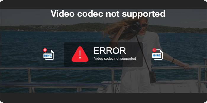 video codec not supported android