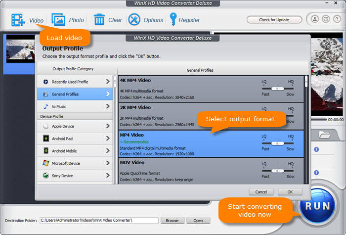 mp4 to xvid converter online free