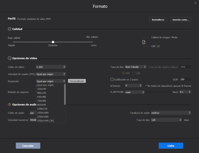 Adjust parameters to futher compress MKV