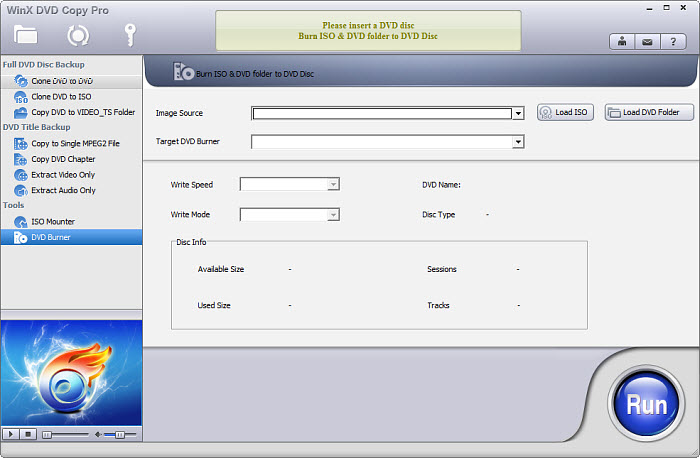 grabar ISo en DVD con WinX DVD Copy Pro