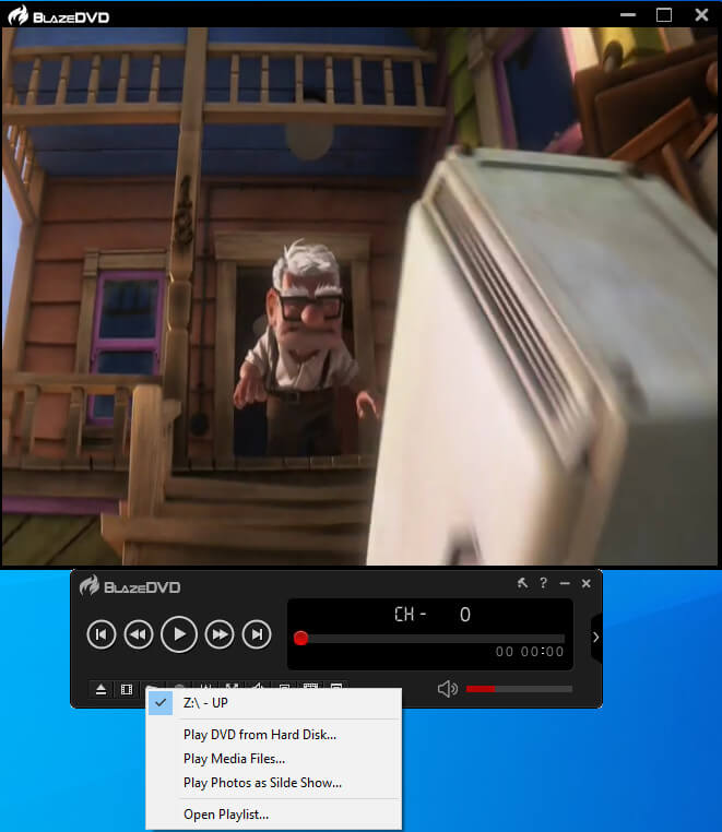 Phát DVD trên Windows 10 với BlazedVD