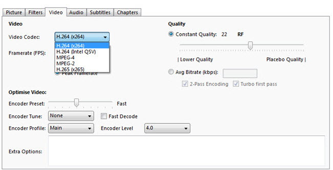 How To Calculate Handbrake Video Bitrate Quality Settings