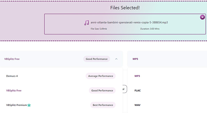Best AI vocal remover audiostrip