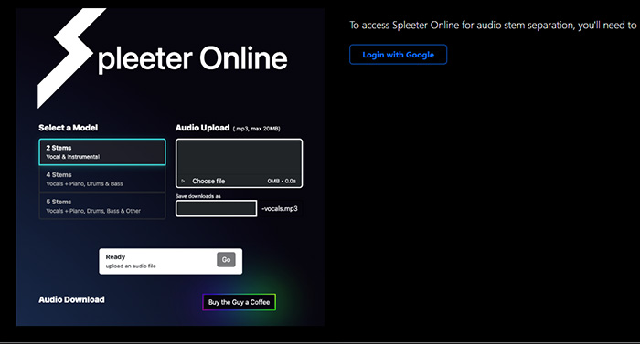 Best AI vocal remover - Spleeter