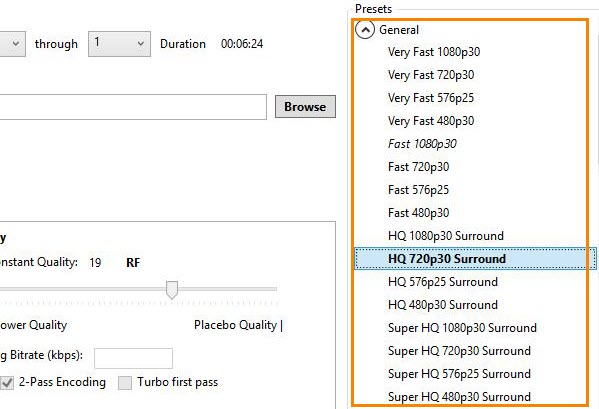 handbrake windows 10 microsoft .net