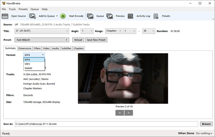 convert mkv to mp4 with subtitles handbrake