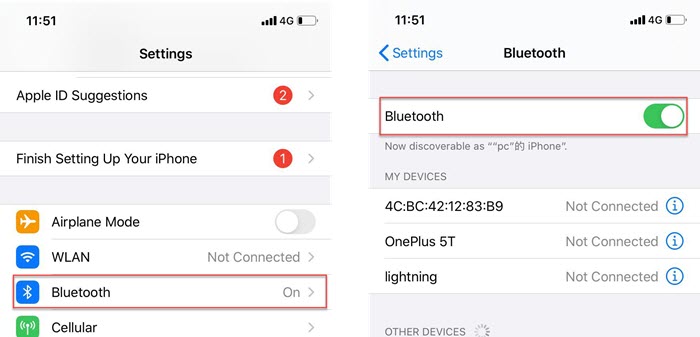 [Fixed] IPhone Bluetooth Not Working/Pairing/Connecting