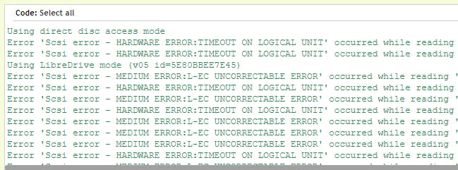 makemkv scsi error illegal request copy protection