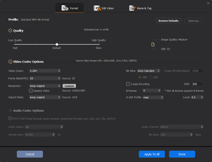 change vrf to cfr