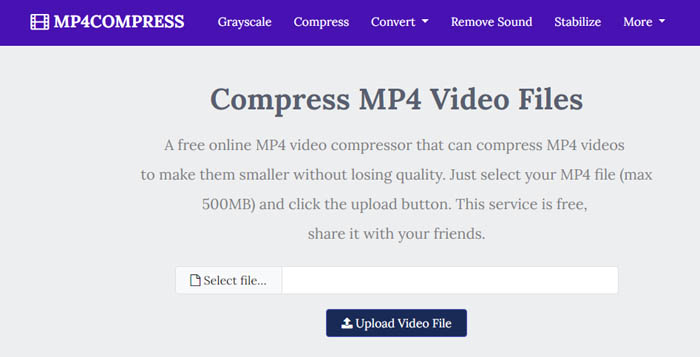 reduce file size online wmv