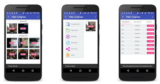 Aplikasi Kompres Video untuk android