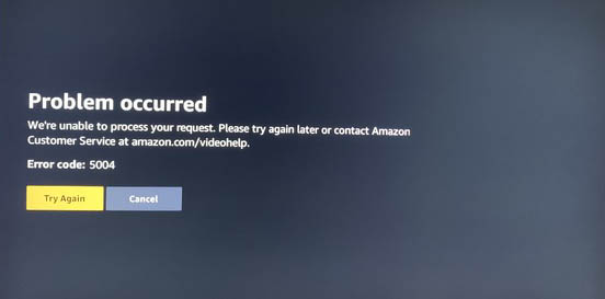 Prime video best sale app troubleshooting