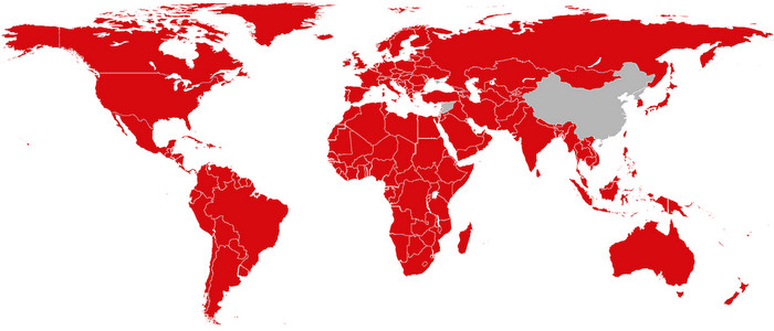 Netflix available countries and regions