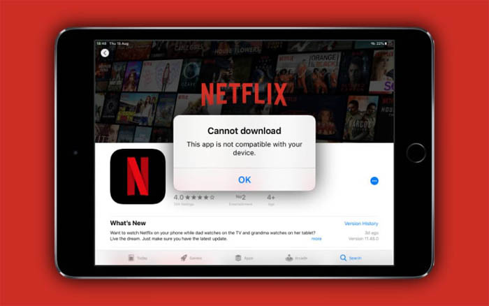 best app for netflix movie download to ipad