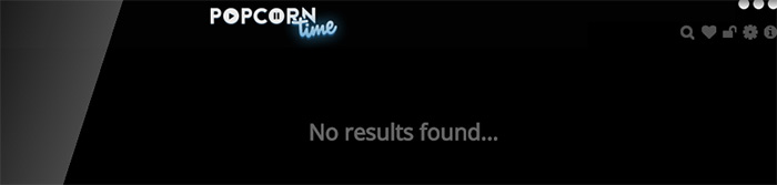 popcorn time api failed to respond