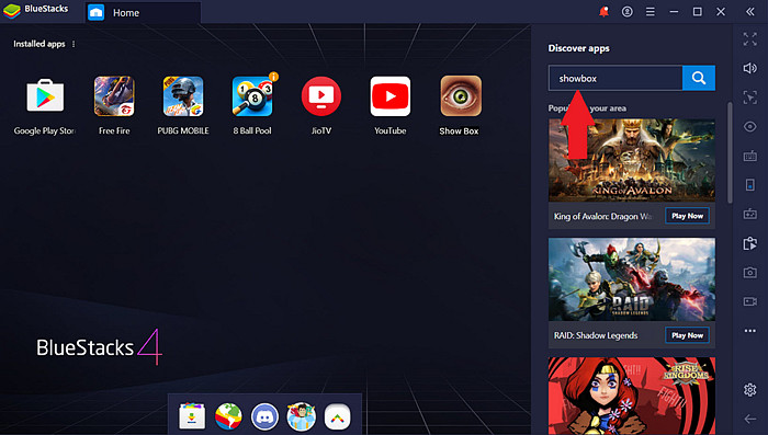 showbox for windows xp