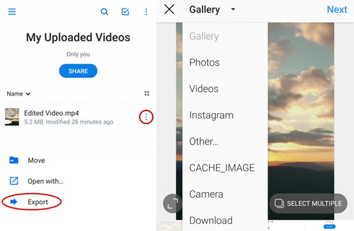 image uploader for instagram