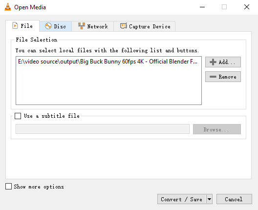 convert VOB to AVI free using VLC