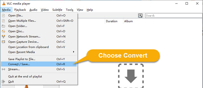 VLC Convert/Save