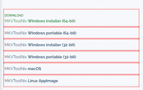 for windows instal MKVToolnix 80.0.0