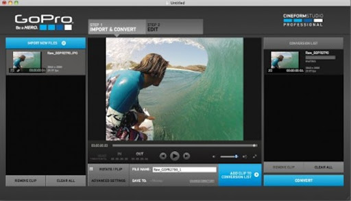 import gopro to mac