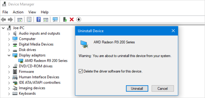 display driver uninstaller step by step